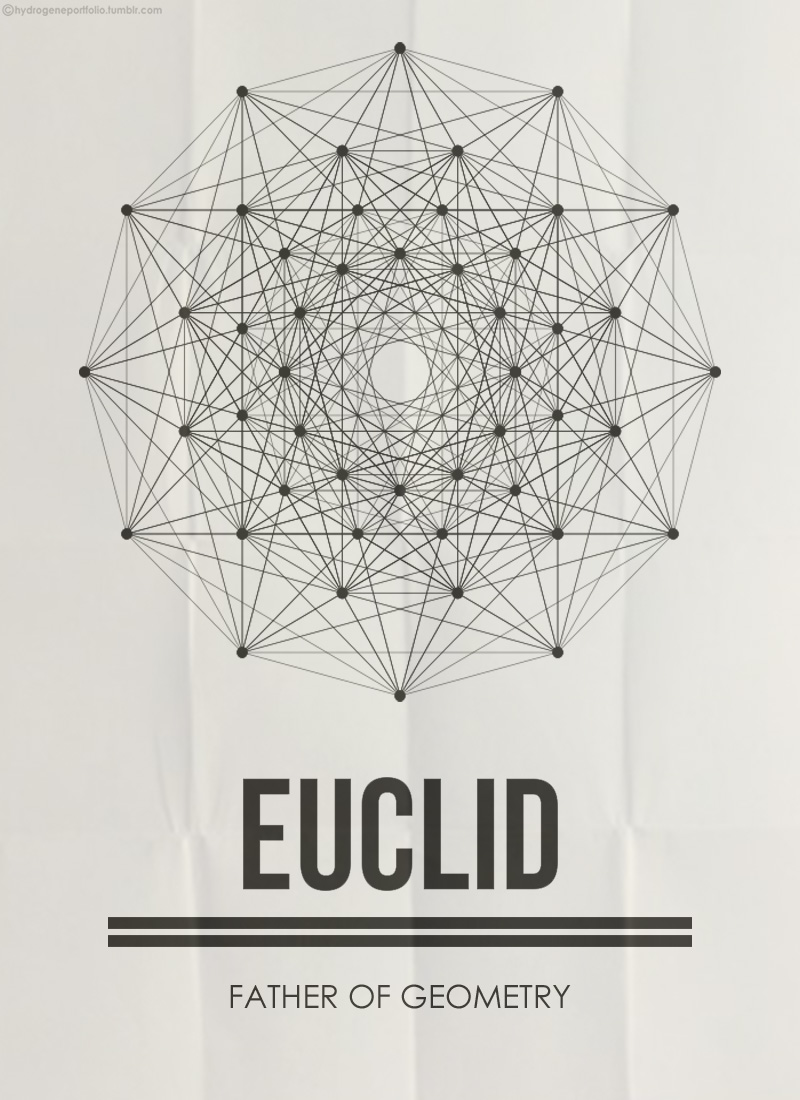 Illustration for article titled Fetching minimalist prints honor mathematicians and their contributions